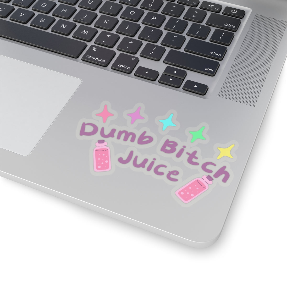 Dumb Bitch Juice Kiss-Cut Stickers