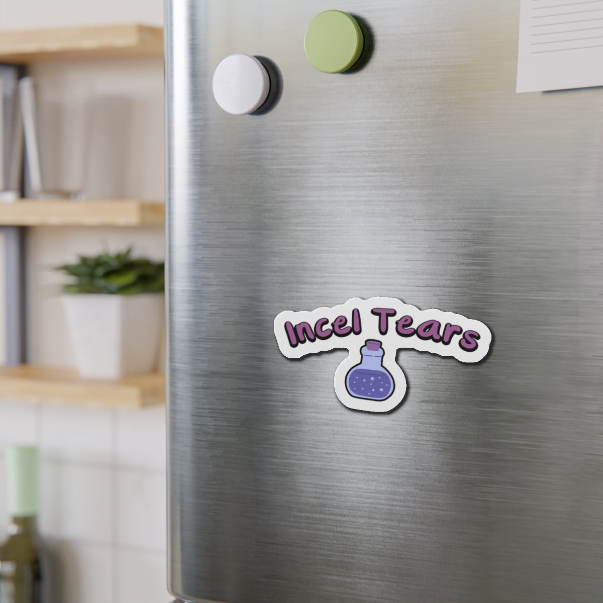 Incel Tears Die-Cut Magnets