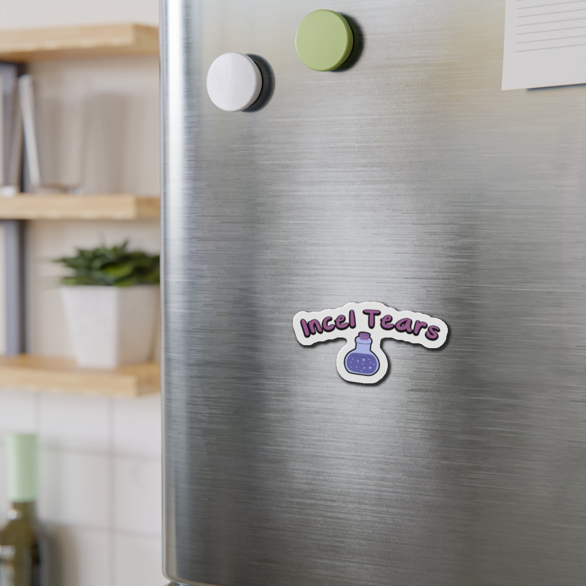 Incel Tears Die-Cut Magnets
