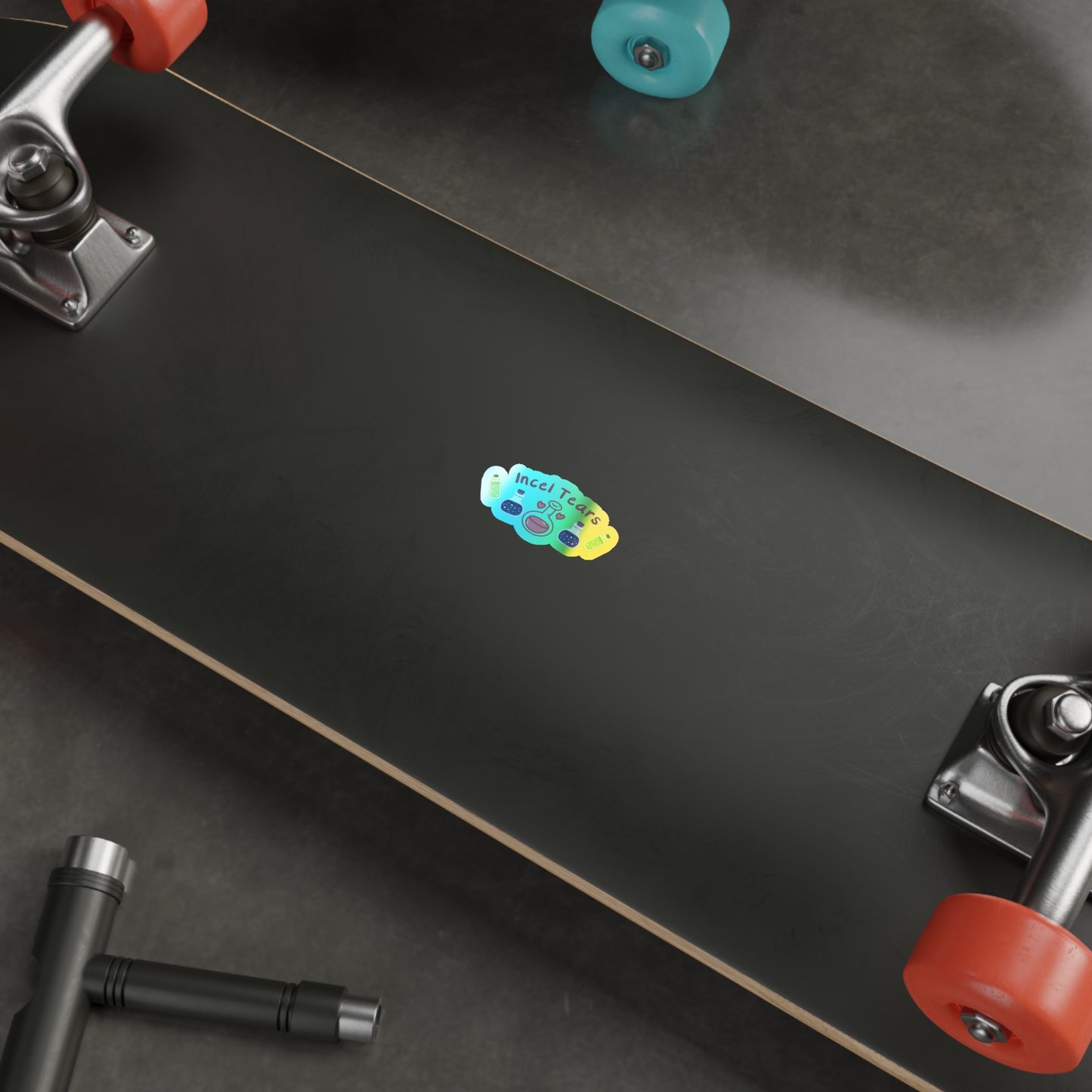 Incel Tears Holographic Die-cut Stickers