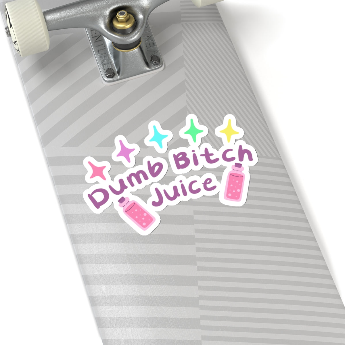 Dumb Bitch Juice Kiss-Cut Stickers