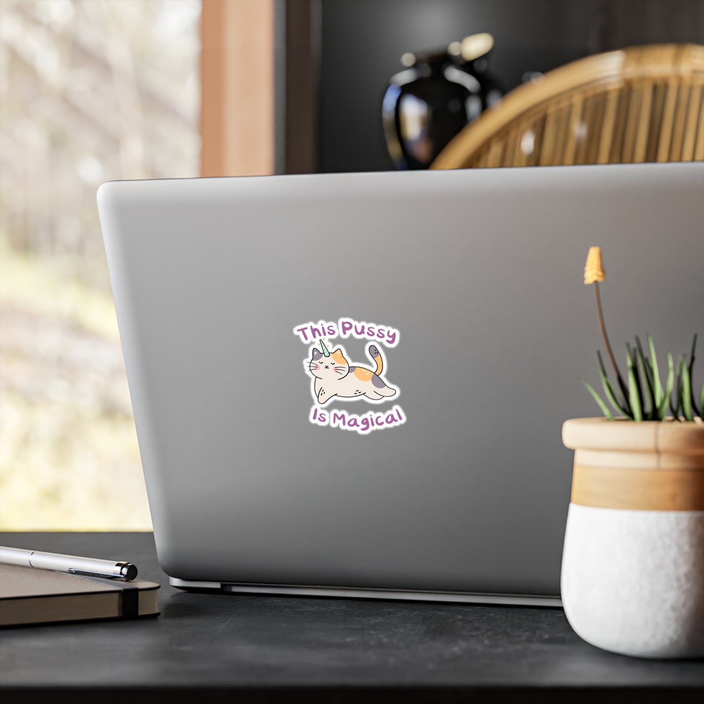 Magic Cat Kiss-Cut Vinyl Decals