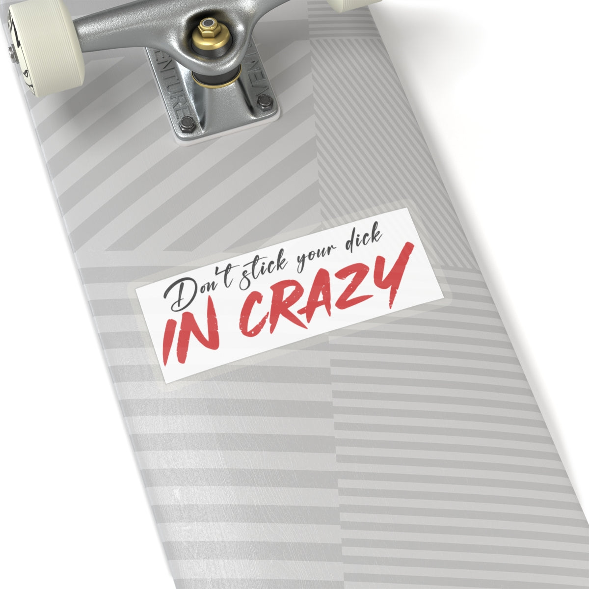 The ultimate warning Kiss-Cut Stickers