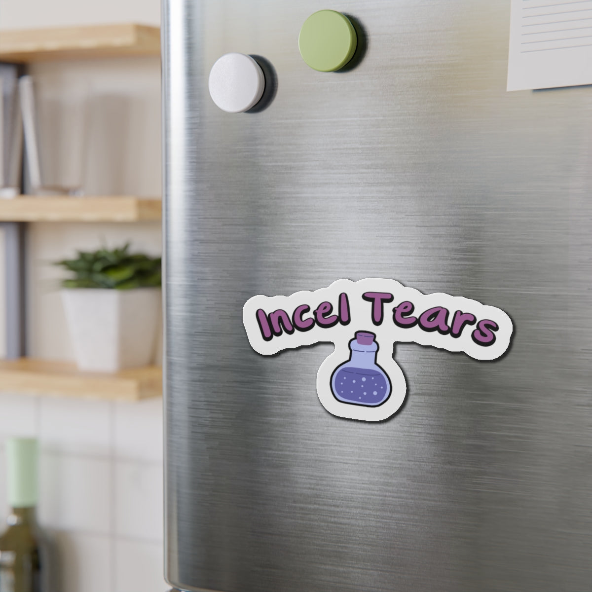 Incel Tears Die-Cut Magnets