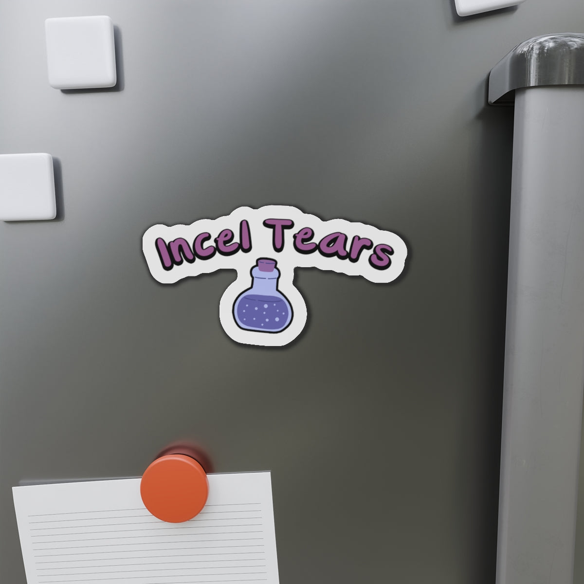 Incel Tears Die-Cut Magnets