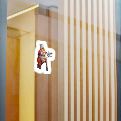 White Fox Vinyl stickers