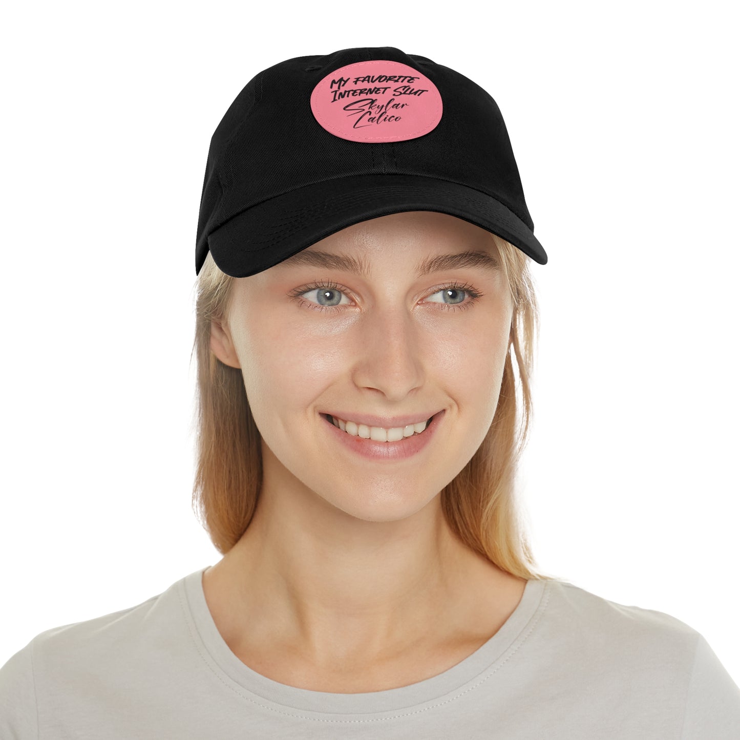 My Favorite Internet Slut Hat with Leather Patch