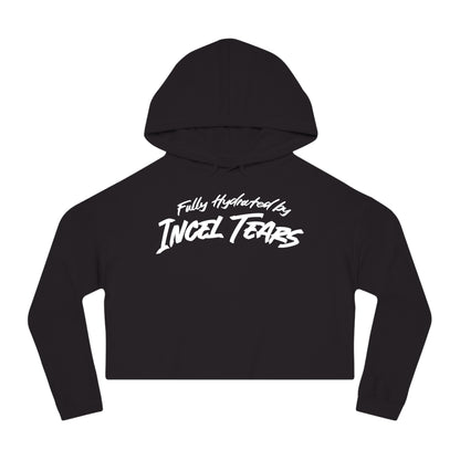Incel Tears Cropped Hooded Sweatshirt