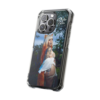 White Fox MagSafe iPhone Case