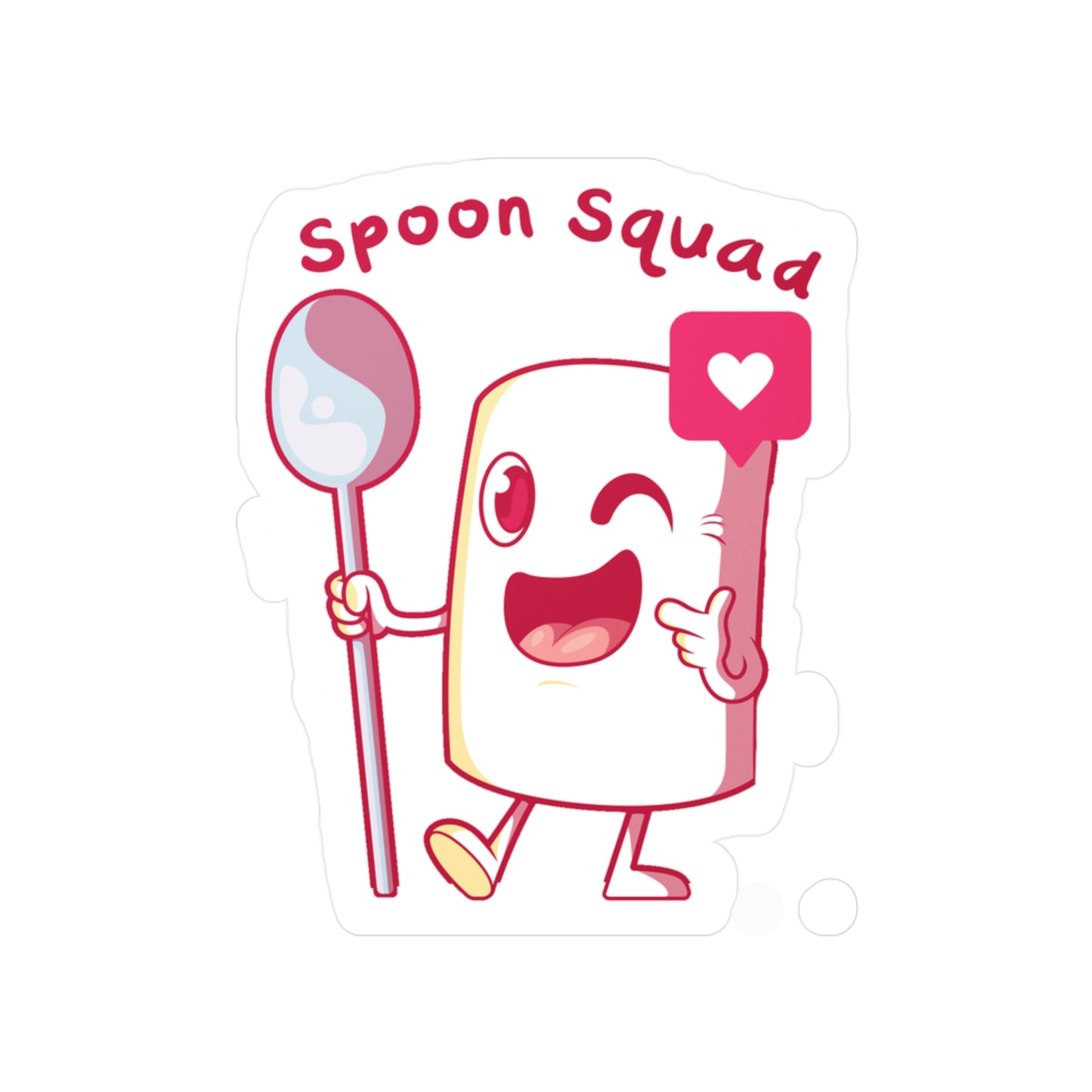 Spoon Squad Kiss-Cut Vinyl Decals