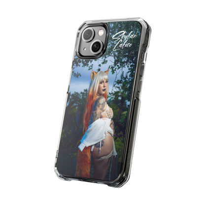 White Fox MagSafe iPhone Case