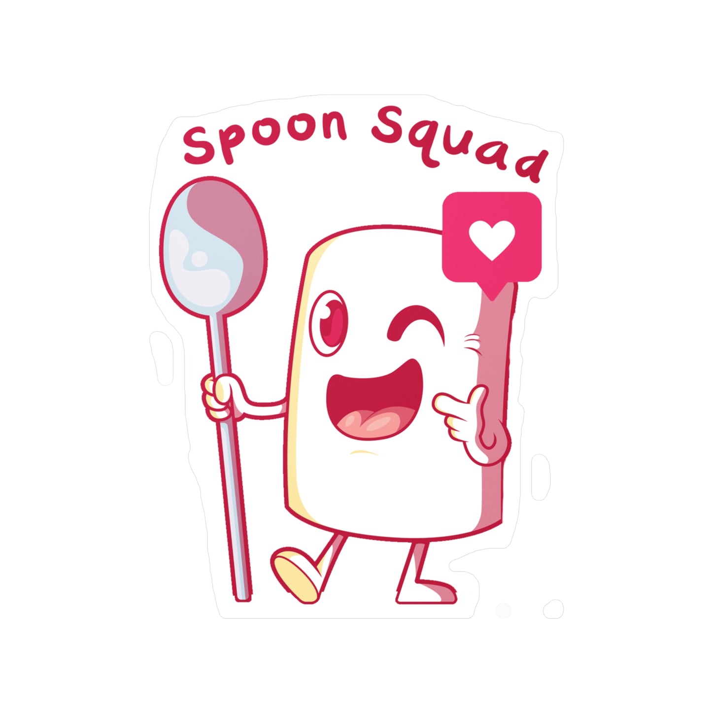 Spoon Squad Kiss-Cut Vinyl Decals