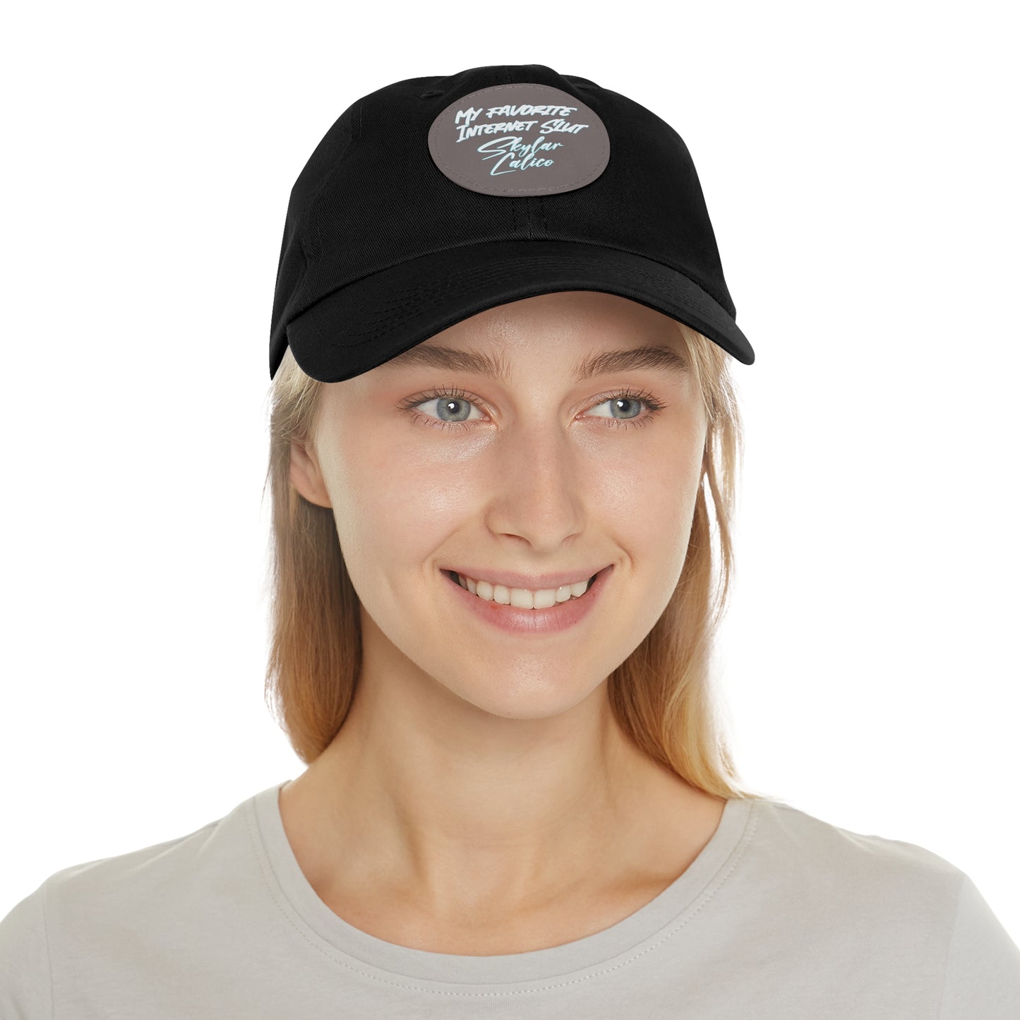 My Favorite Internet Slut Hat with Leather Patch