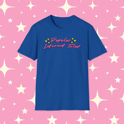 Popular Internet Slut Unisex Softstyle T-Shirt
