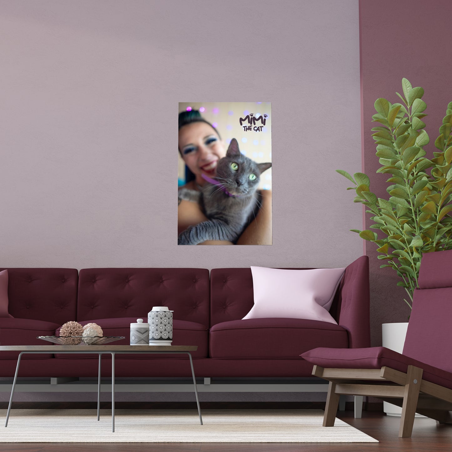 Mimi Indoor and Outdoor Silk Posters