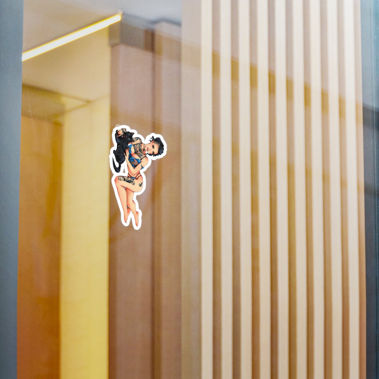 Inkblot and Skylar Kiss-Cut Vinyl Sticker