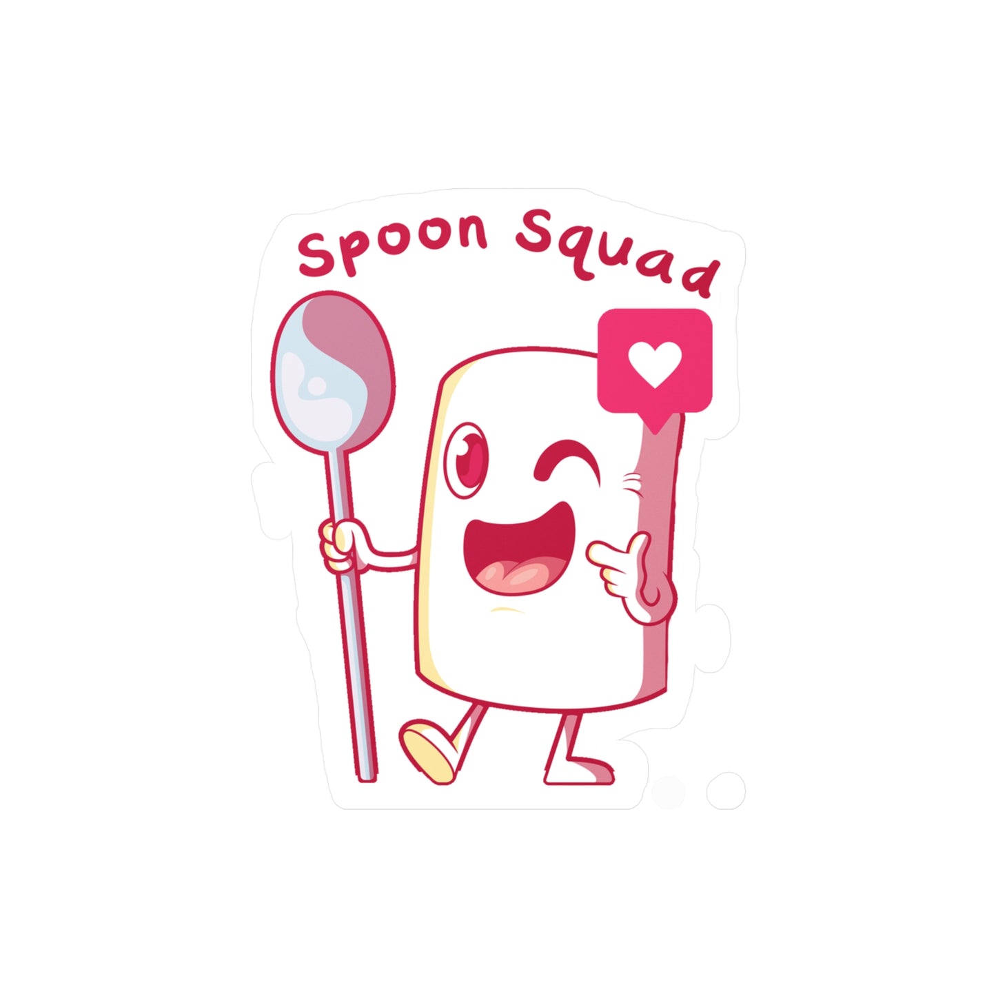 Spoon Squad Kiss-Cut Vinyl Decals