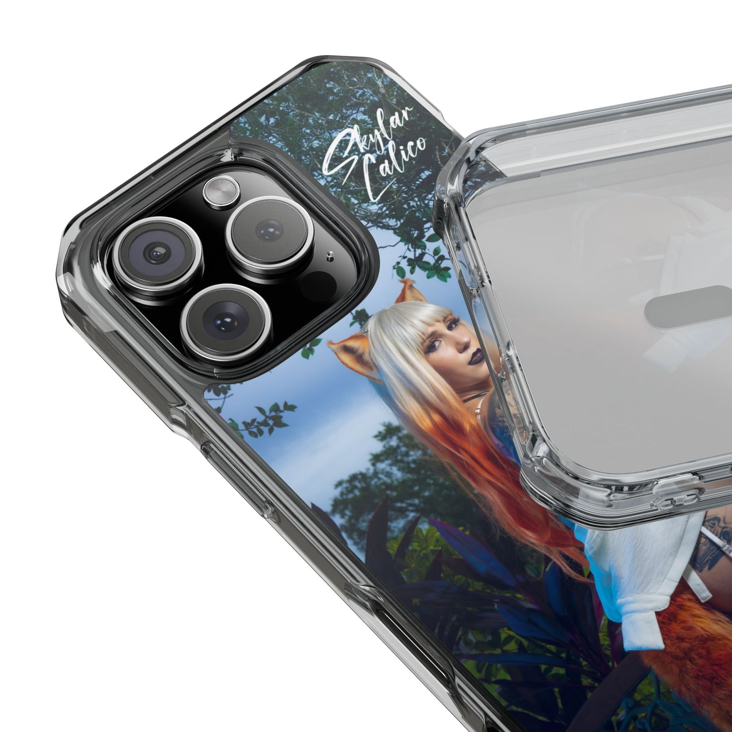 White Fox MagSafe iPhone Case