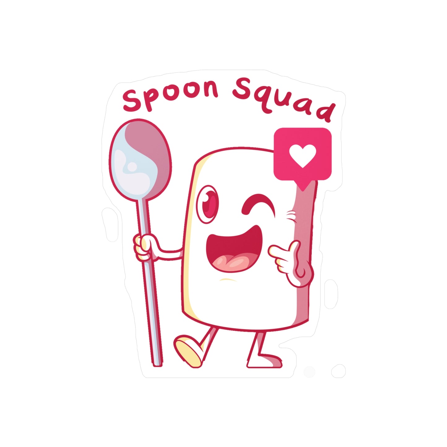 Spoon Squad Kiss-Cut Vinyl Decals