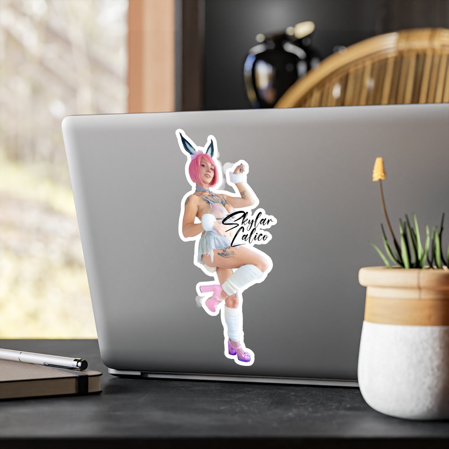 Easter Bunny Kiss-Cut Vinyl Decals