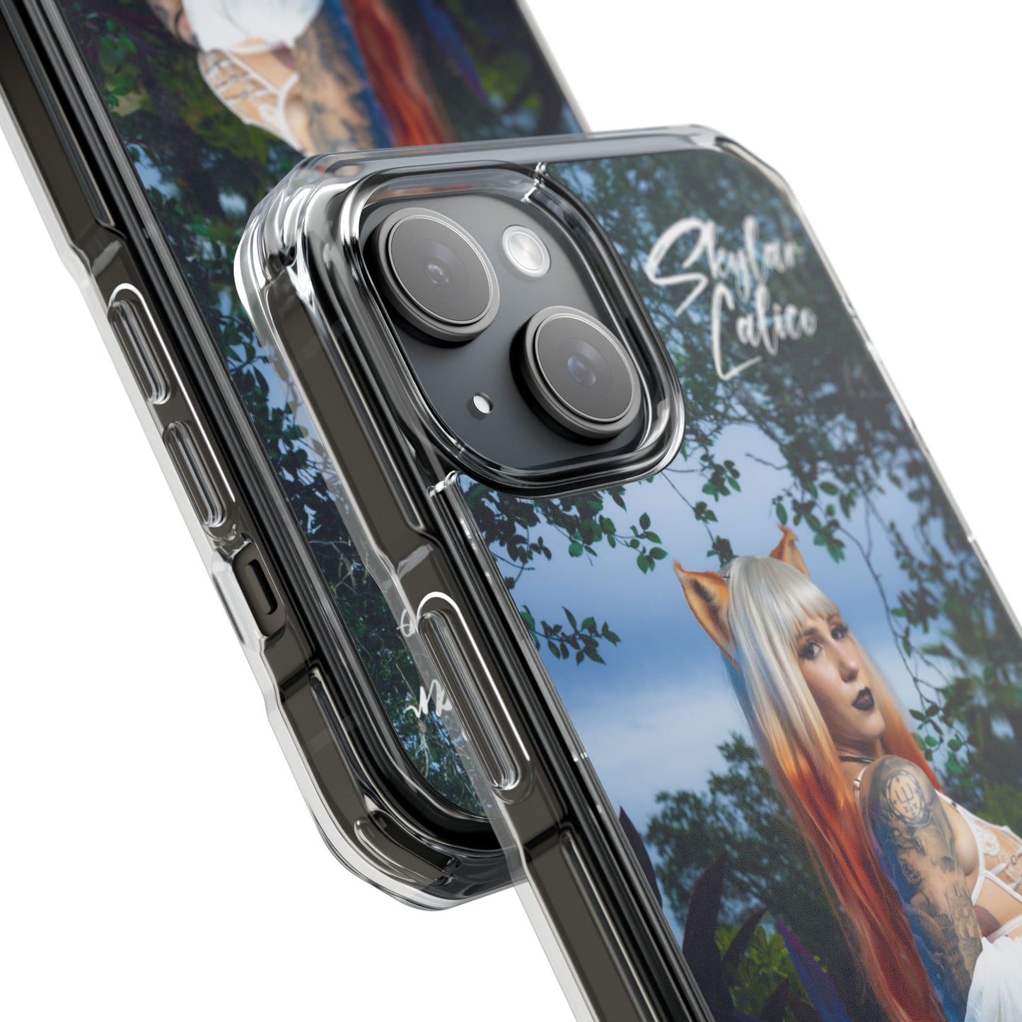 White Fox MagSafe iPhone Case