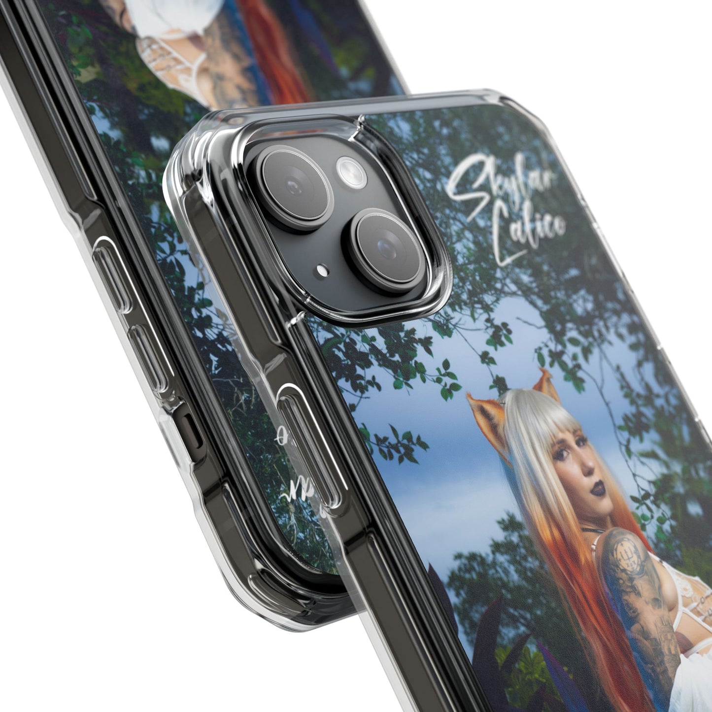 White Fox MagSafe iPhone Case