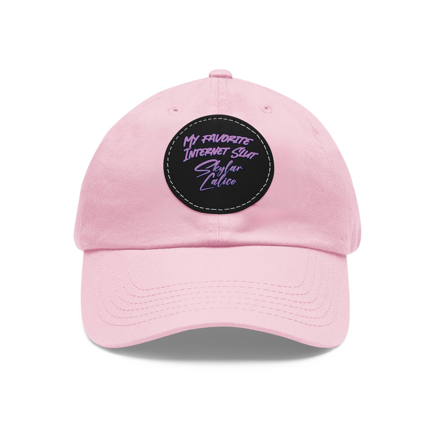 My Favorite Internet Slut Hat with Leather Patch