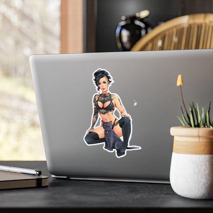 Mimi and Skylar Kiss-Cut Vinyl Sticker