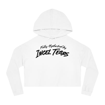 Incel Tears Cropped Hooded Sweatshirt