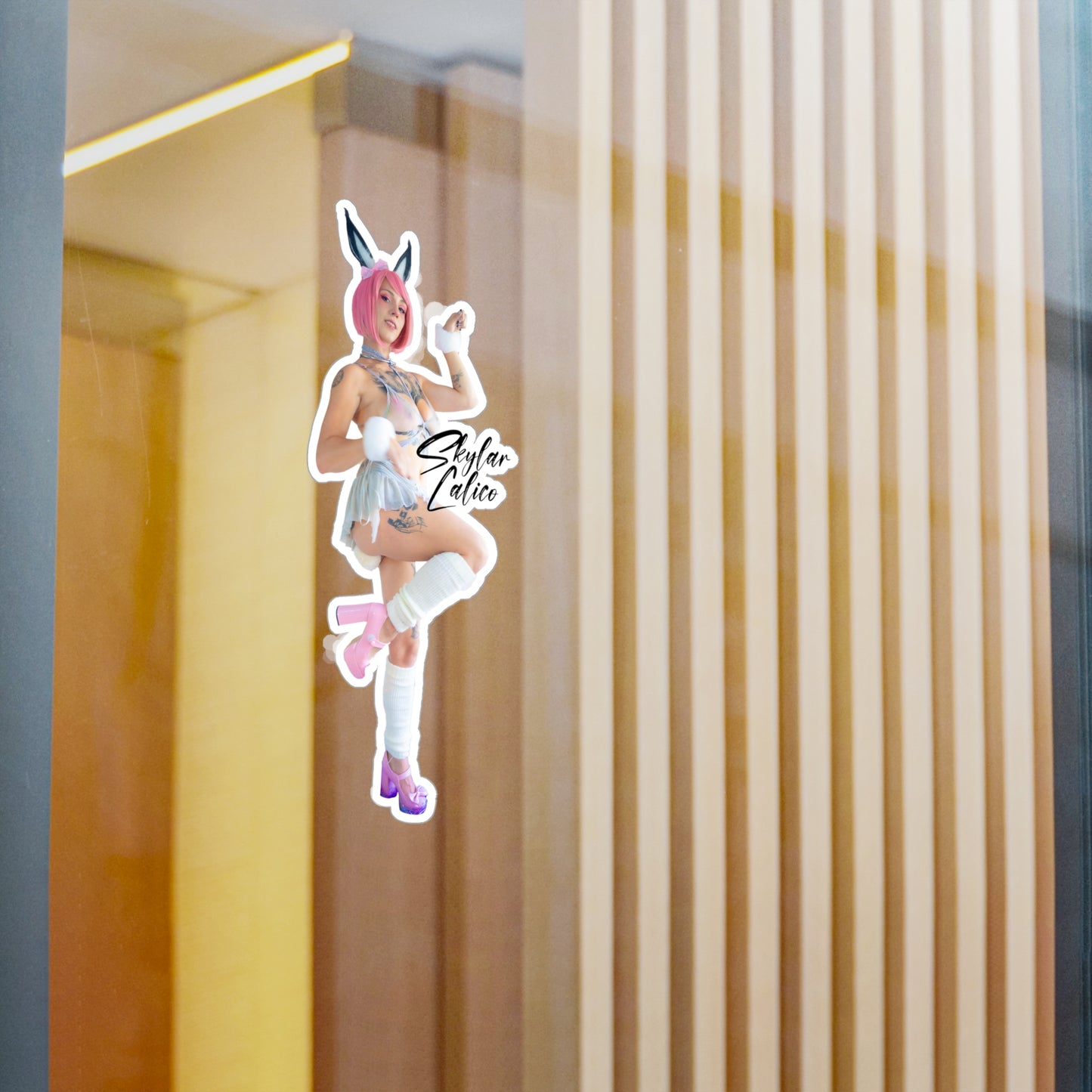 Easter Bunny Kiss-Cut Vinyl Decals