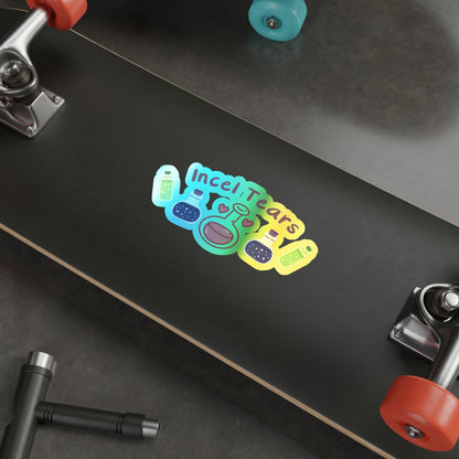 Incel Tears Holographic Die-cut Stickers
