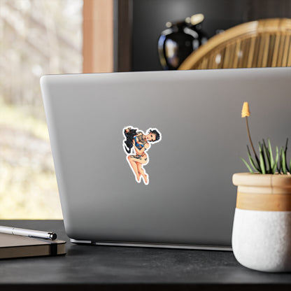 Inkblot and Skylar Kiss-Cut Vinyl Sticker