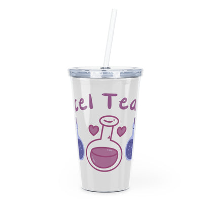 Incel Tears Plastic Tumbler with Straw