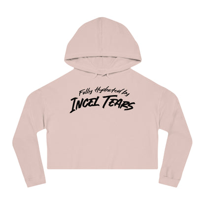 Incel Tears Cropped Hooded Sweatshirt