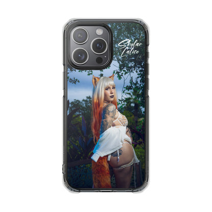White Fox MagSafe iPhone Case