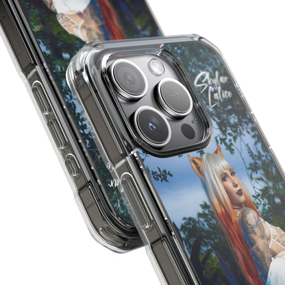 White Fox MagSafe iPhone Case