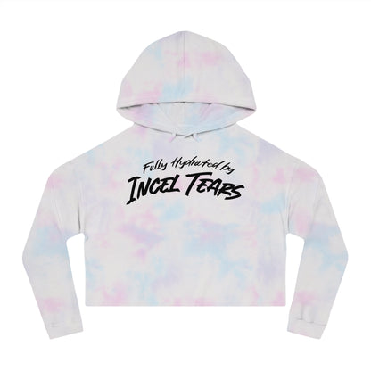 Incel Tears Cropped Hooded Sweatshirt