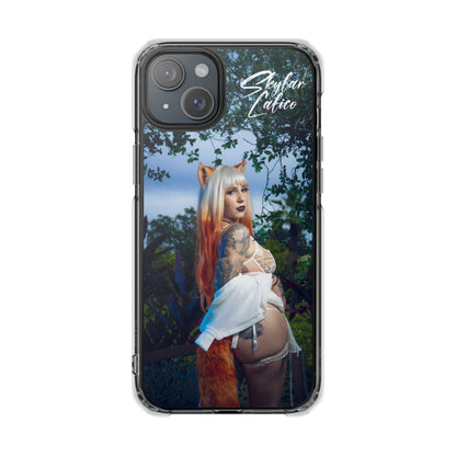White Fox MagSafe iPhone Case