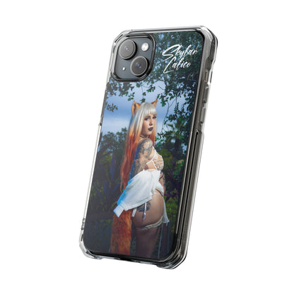 White Fox MagSafe iPhone Case