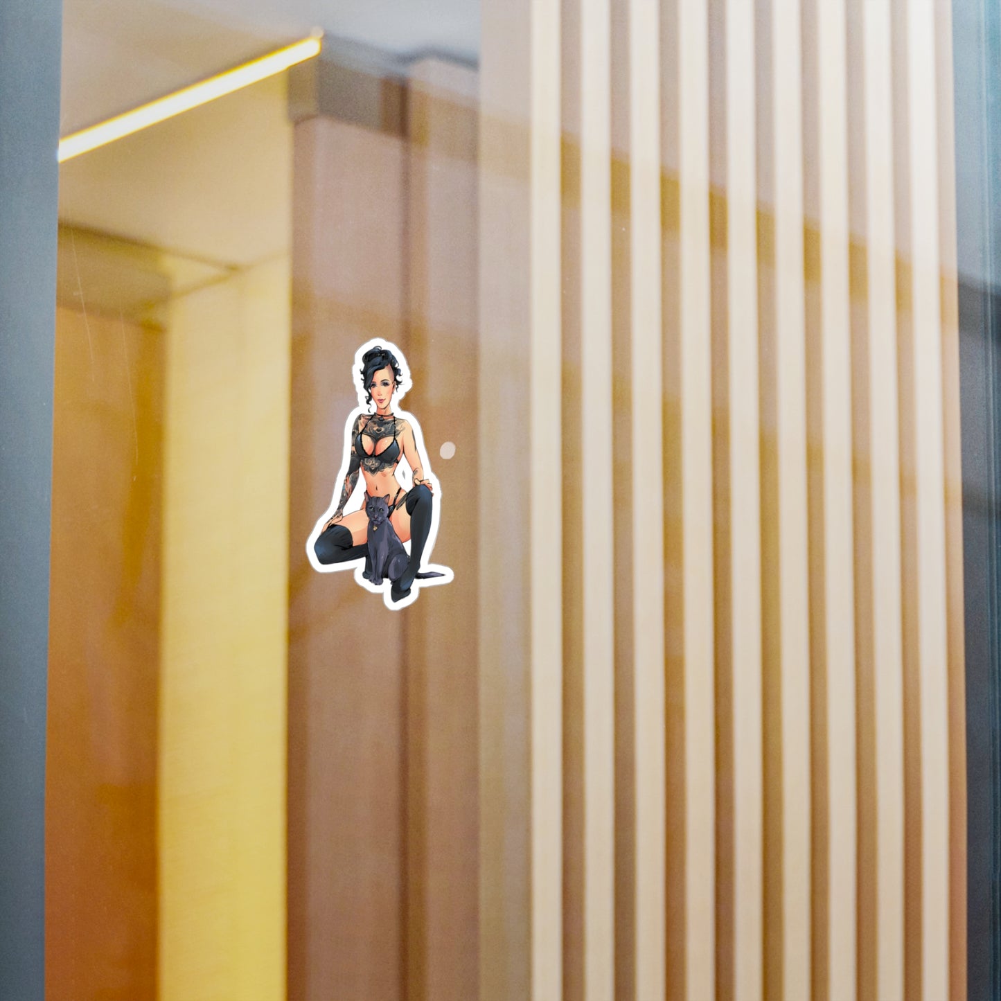 Mimi and Skylar Kiss-Cut Vinyl Sticker