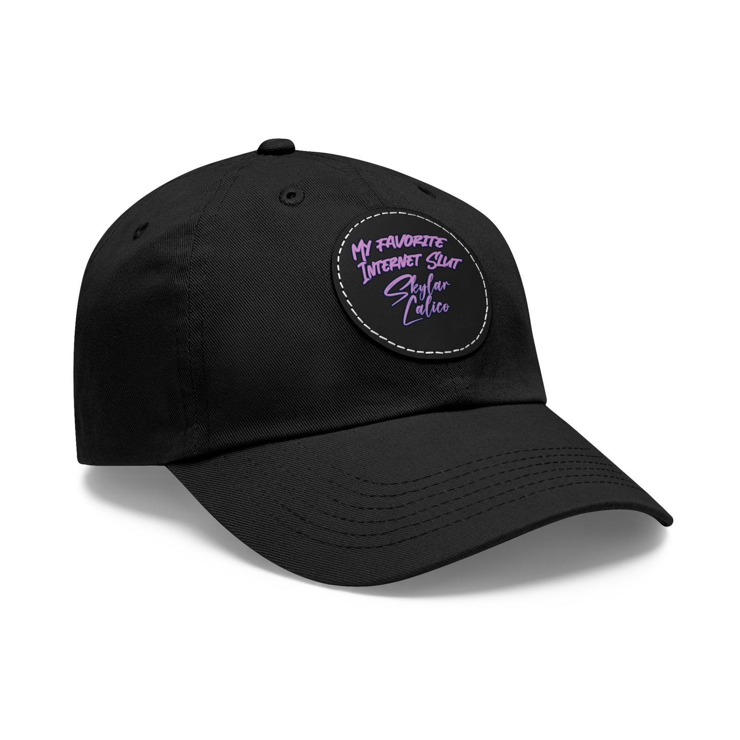 My Favorite Internet Slut Hat with Leather Patch