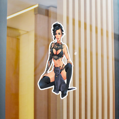 Mimi and Skylar Kiss-Cut Vinyl Sticker