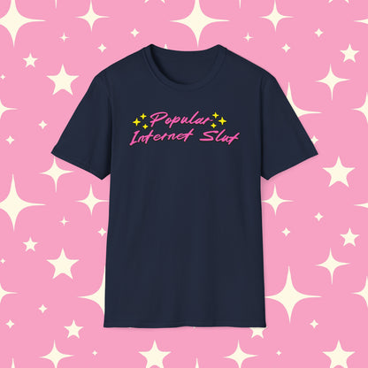 Popular Internet Slut Unisex Softstyle T-Shirt
