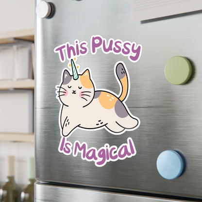 Magic Cat Kiss-Cut Vinyl Decals