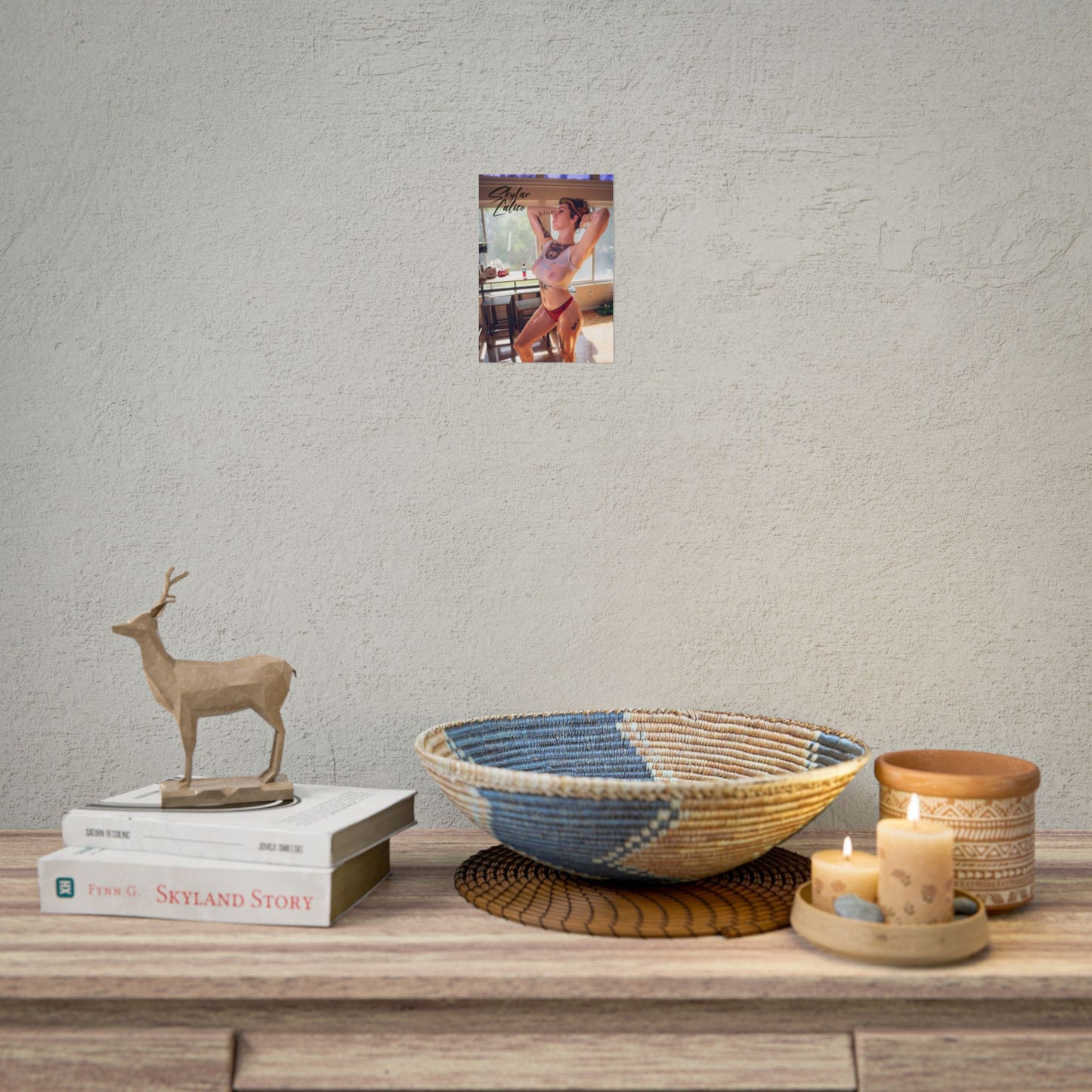 Wet Tee shirt Rolled Posters