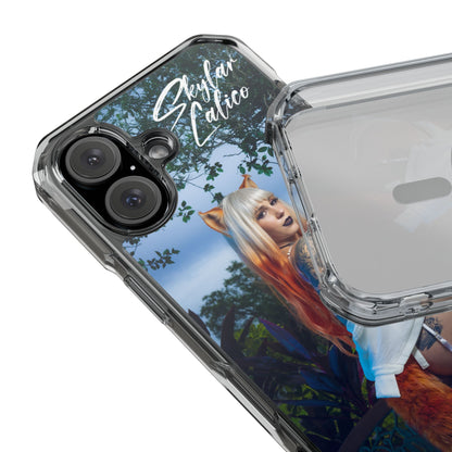 White Fox MagSafe iPhone Case