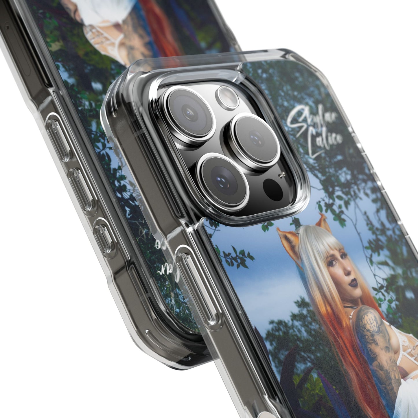 White Fox MagSafe iPhone Case