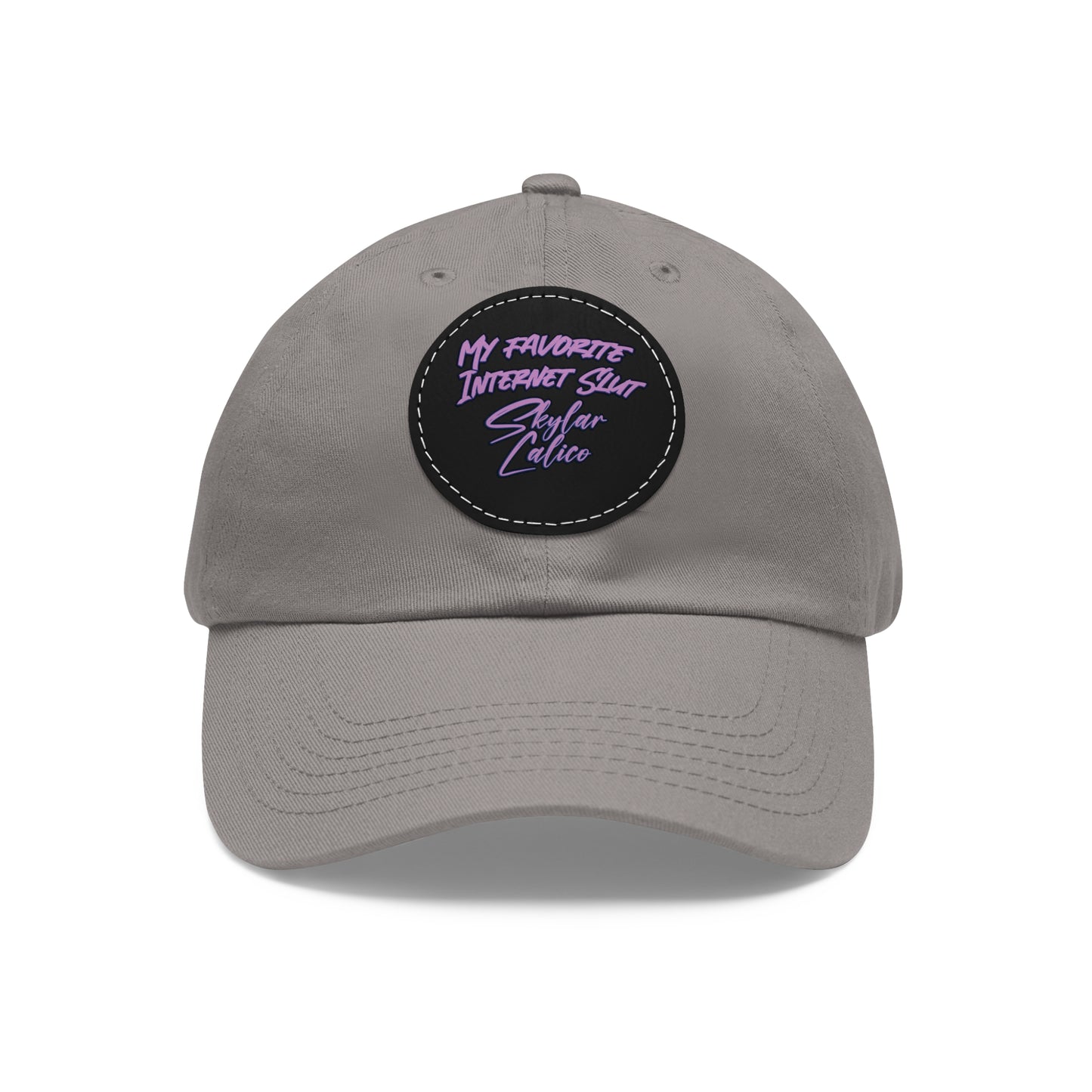 My Favorite Internet Slut Hat with Leather Patch