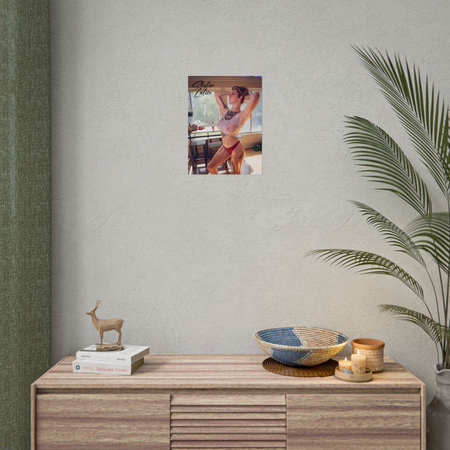 Wet Tee shirt Rolled Posters