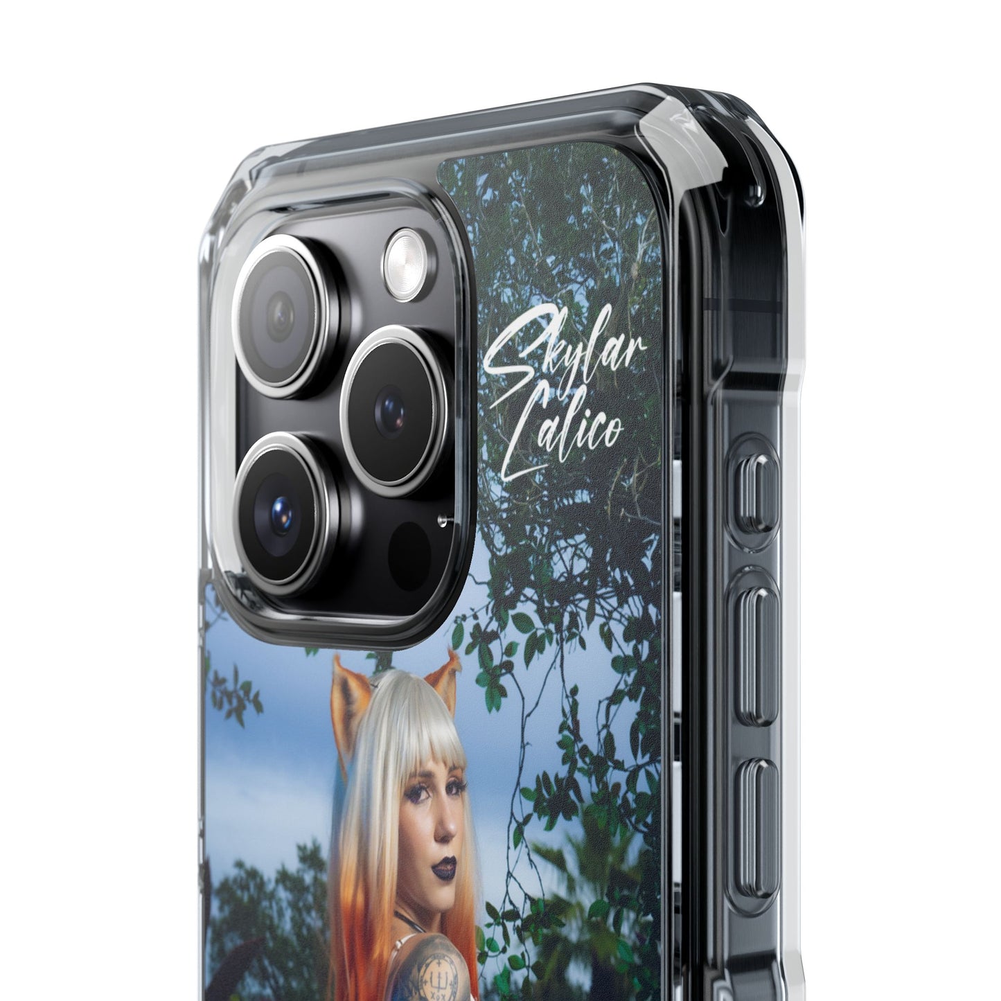 White Fox MagSafe iPhone Case